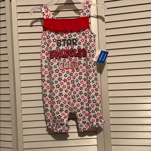 Patriotic infant onesie